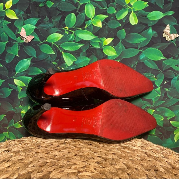 Christian Louboutin tortoise shell strap heels - Picture 8 of 8